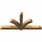 Ekena Millwork Redmond Smooth Timber Gable Bracket, Western Red Cedar, 84"W x 42"H x 5 1/2"D x 5 1/2"F, 12/12 Pitch GBW084X42X0606RED00SWR - alternate 3